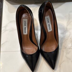 Steve Madden Black Patent Leather Heels